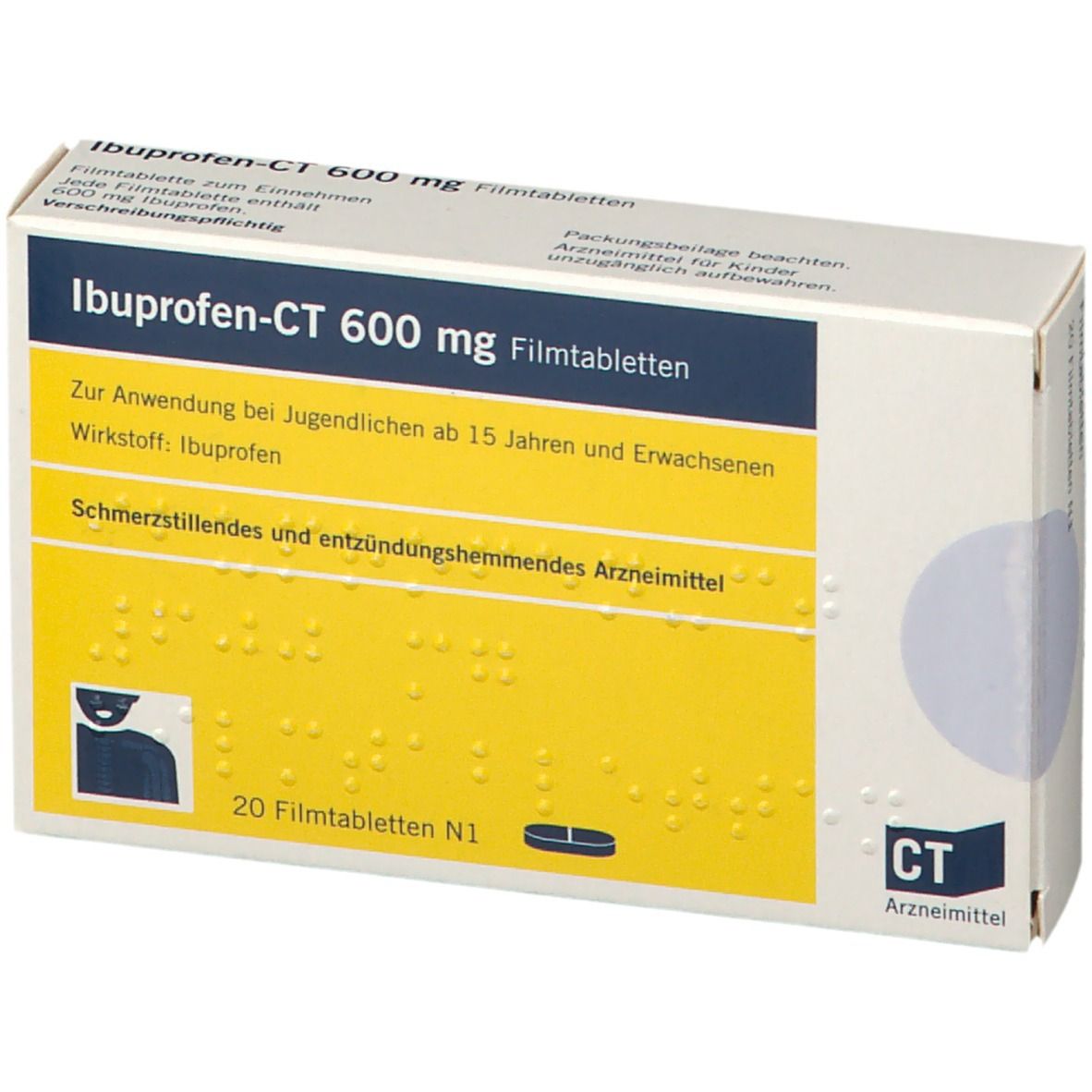 Ibuprofen - Ct 600Mg 