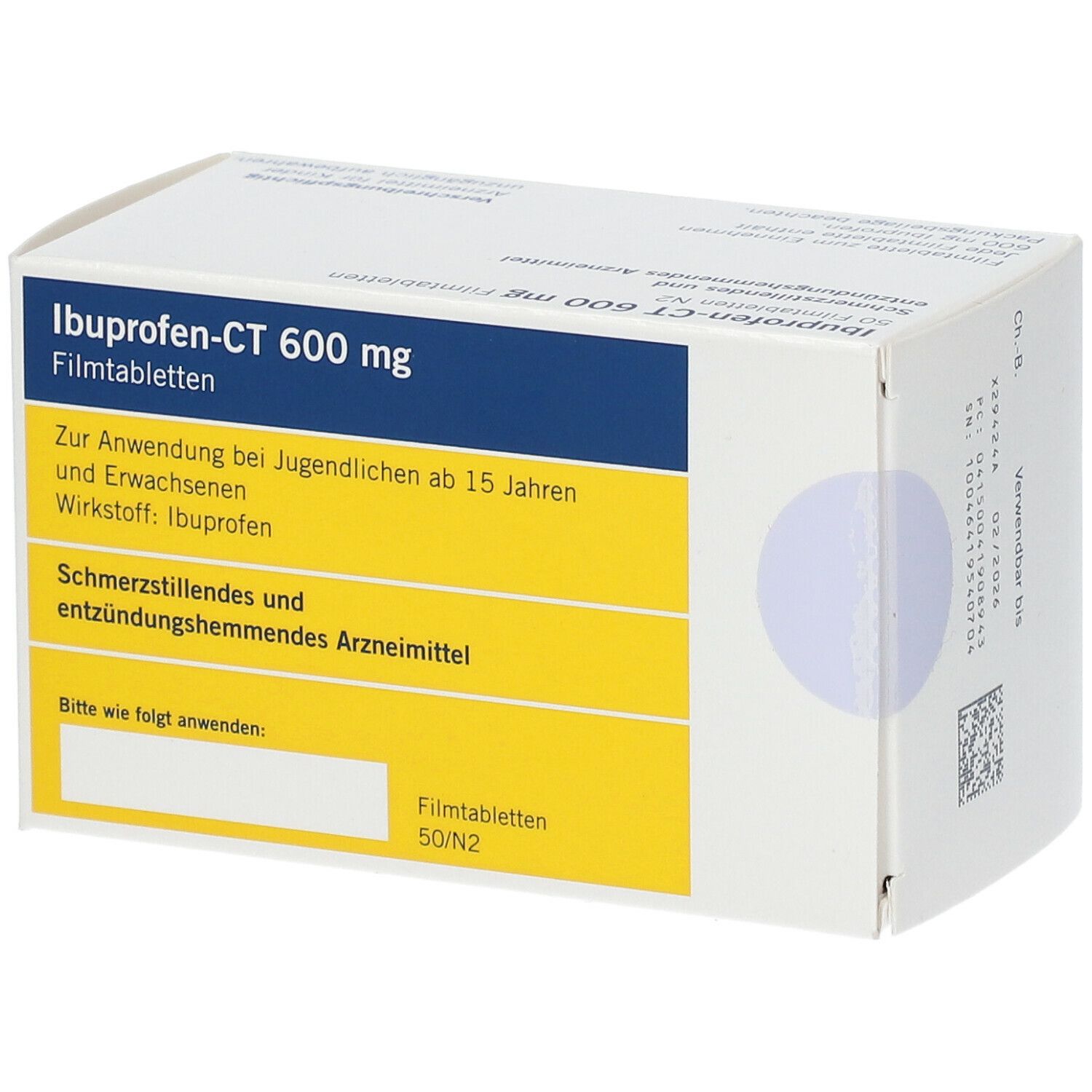Ibuprofen - Ct 600Mg