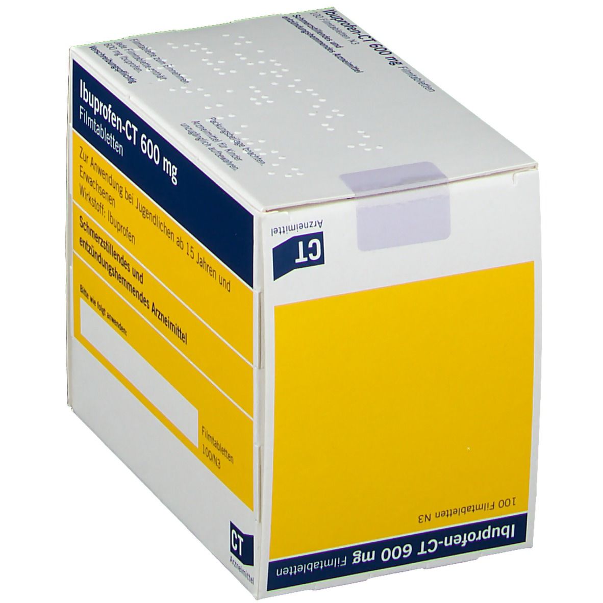 Ibuprofen-Ct 600 mg Filmtabletten 100 St