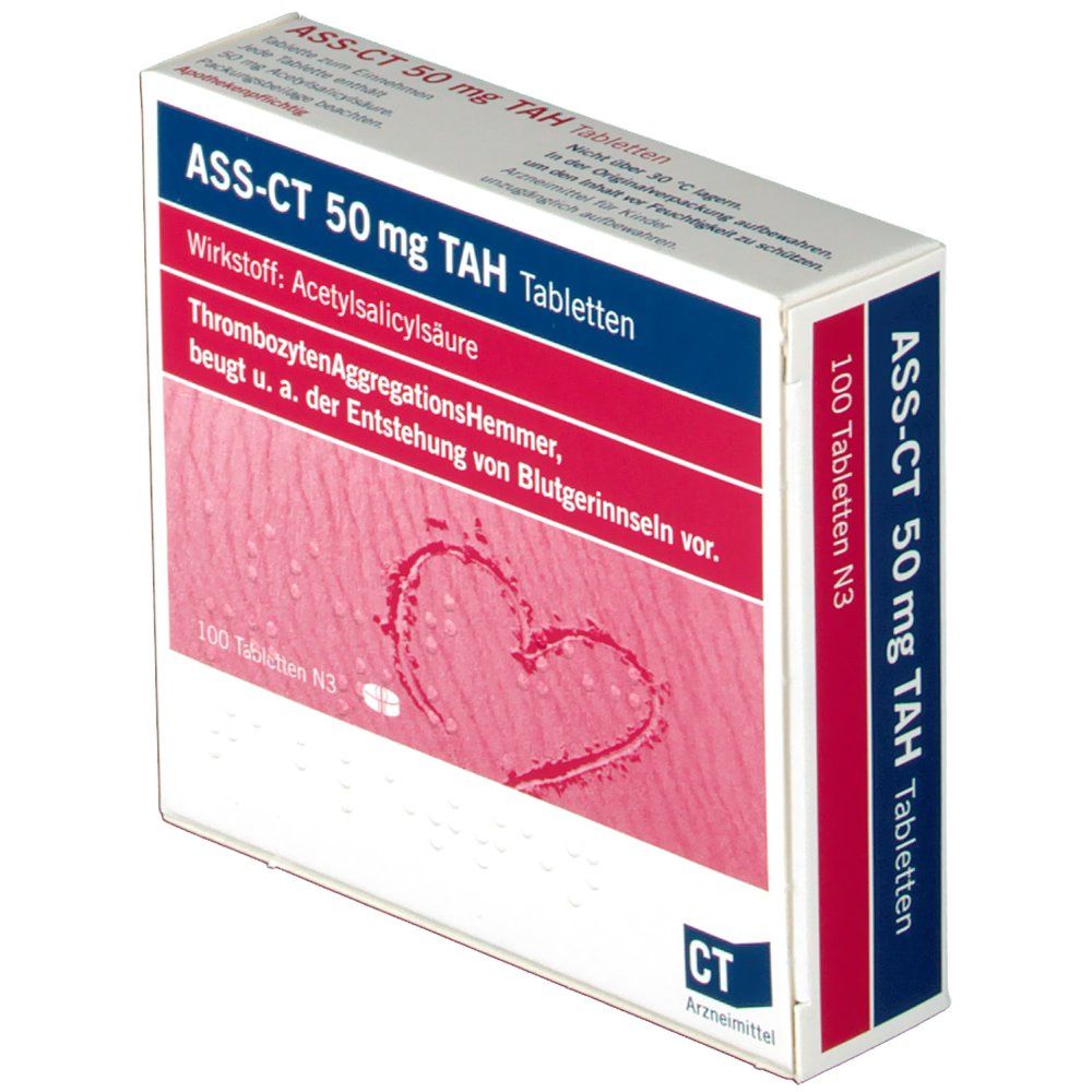 ASS-CT 50 mg TAH Tabletten