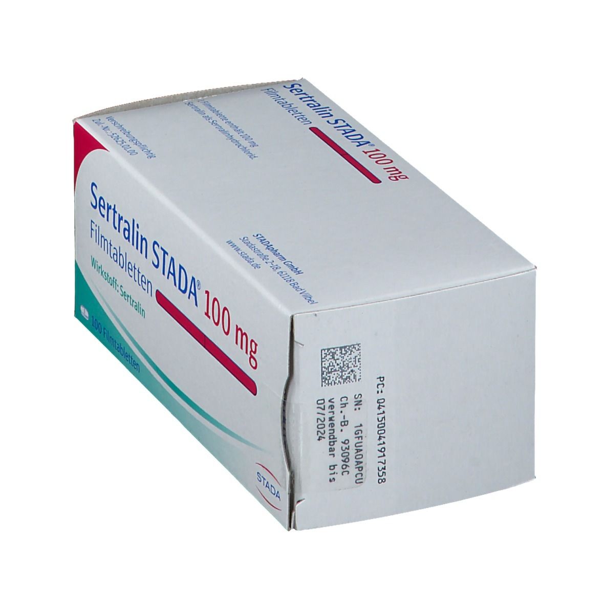 Sertralin Stada 100 mg Filmtabletten St