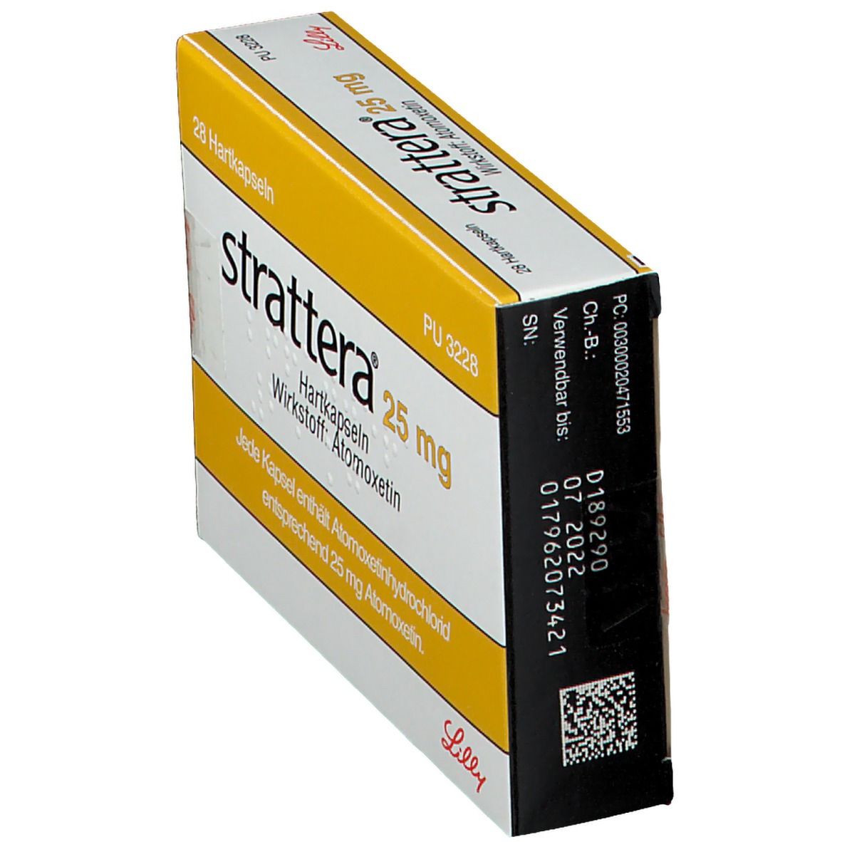 Strattera® 25 Mg 28 St Mit Dem E Rezept Kaufen Shop Apotheke