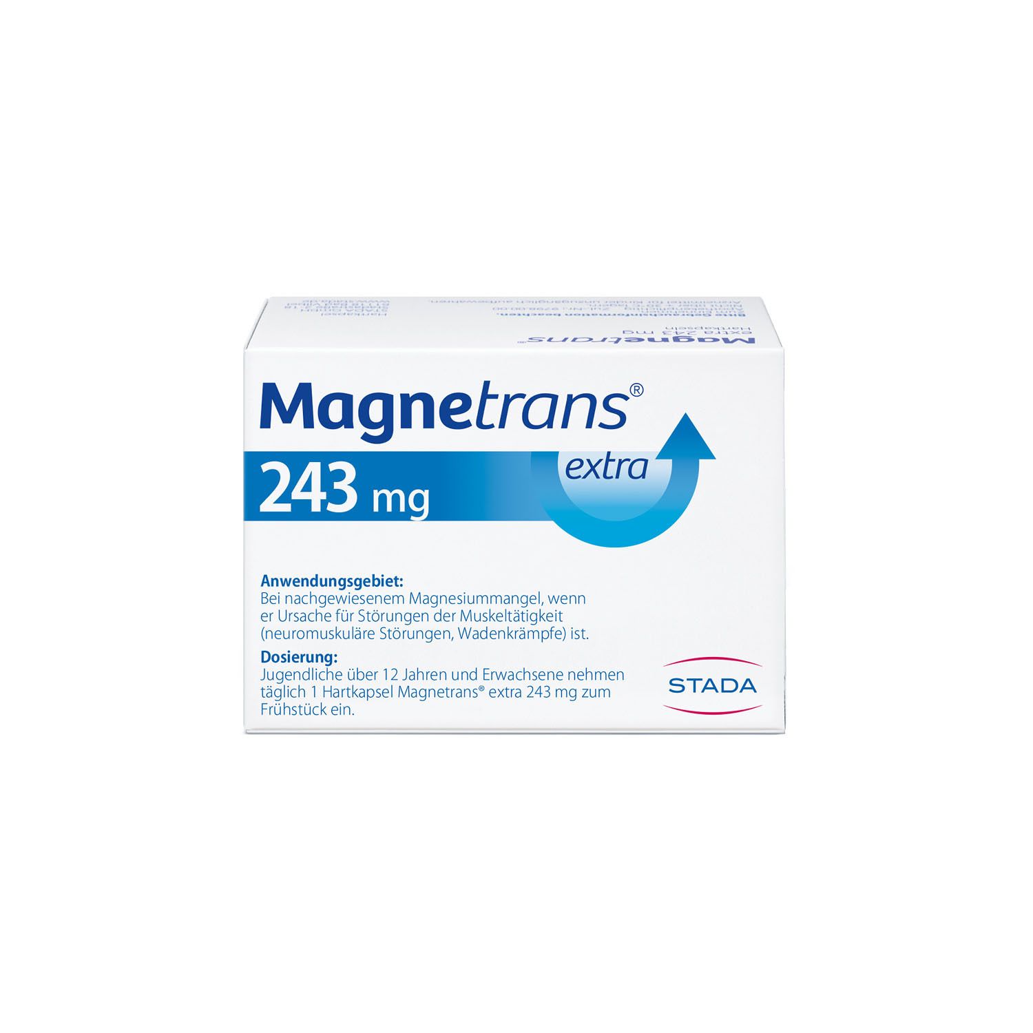 Magnetrans® extra 243 mg - Magnesiumkapseln für eine schnelle Hilfe bei Muskel- und Wadenkrämpfen bei nachgewiesenem Magnesiummangel