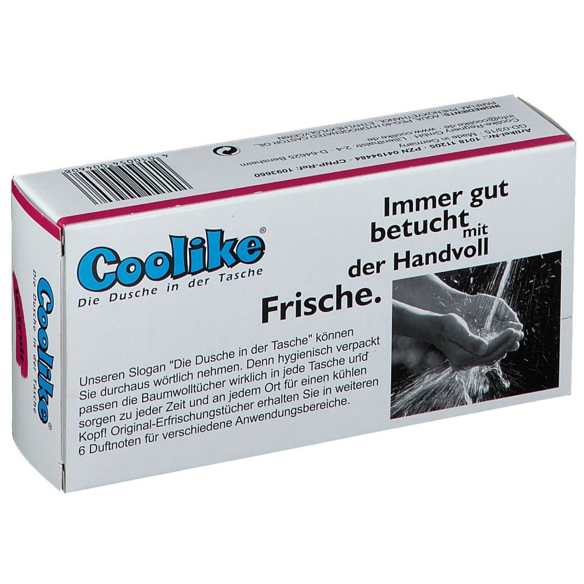 Coolike® Icefruit Erfrischungstücher