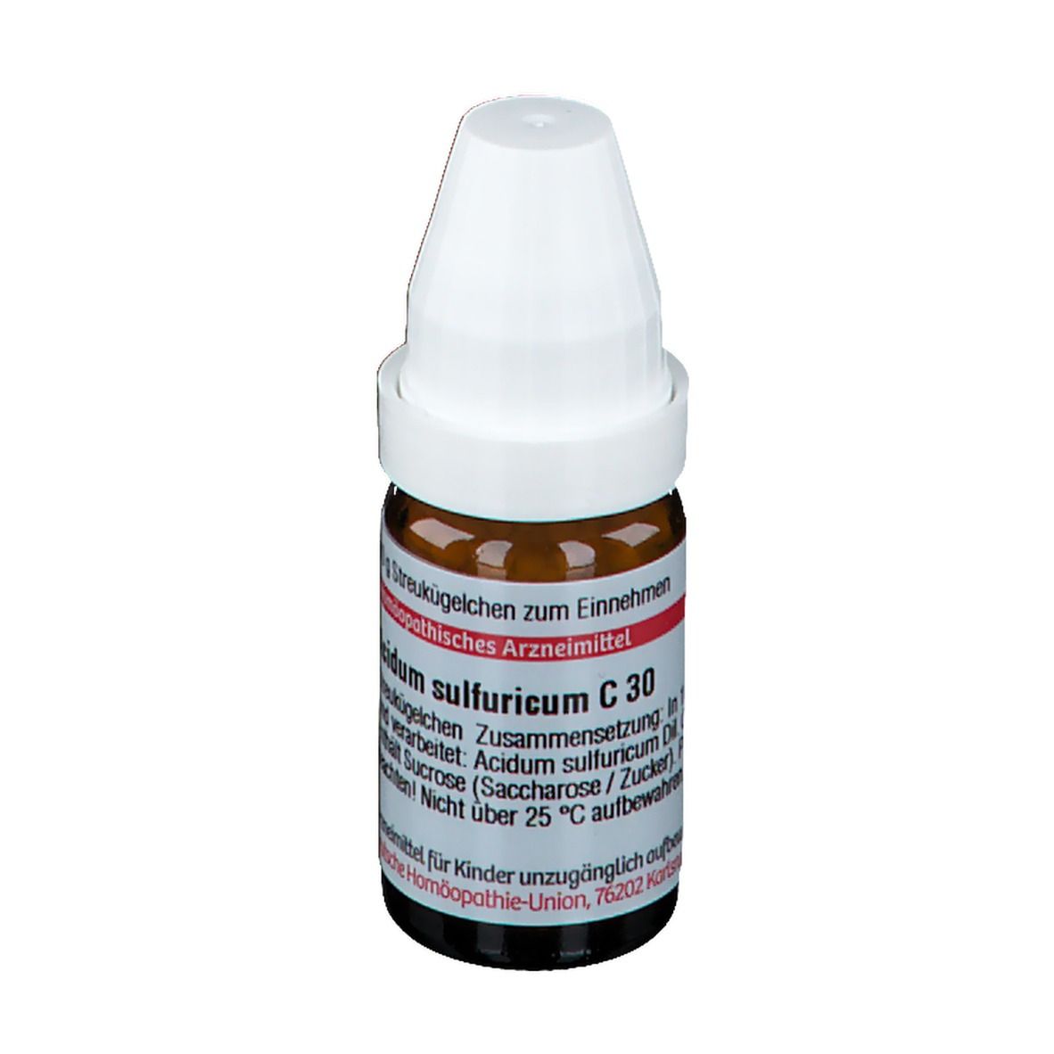 Acidum Sulfuricum C 30 Globuli 10 g