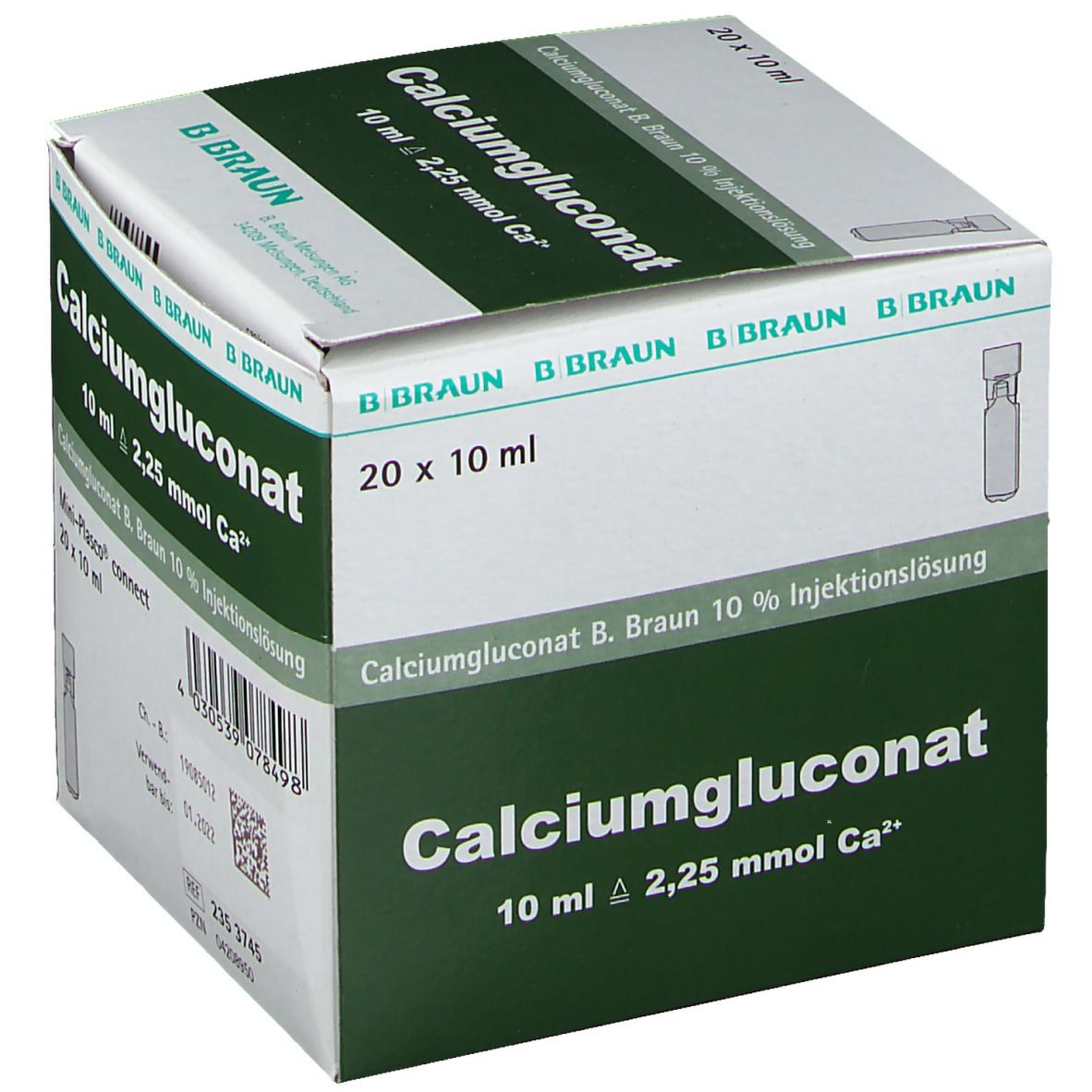 Calciumgluconat 10 % Injektionslösung