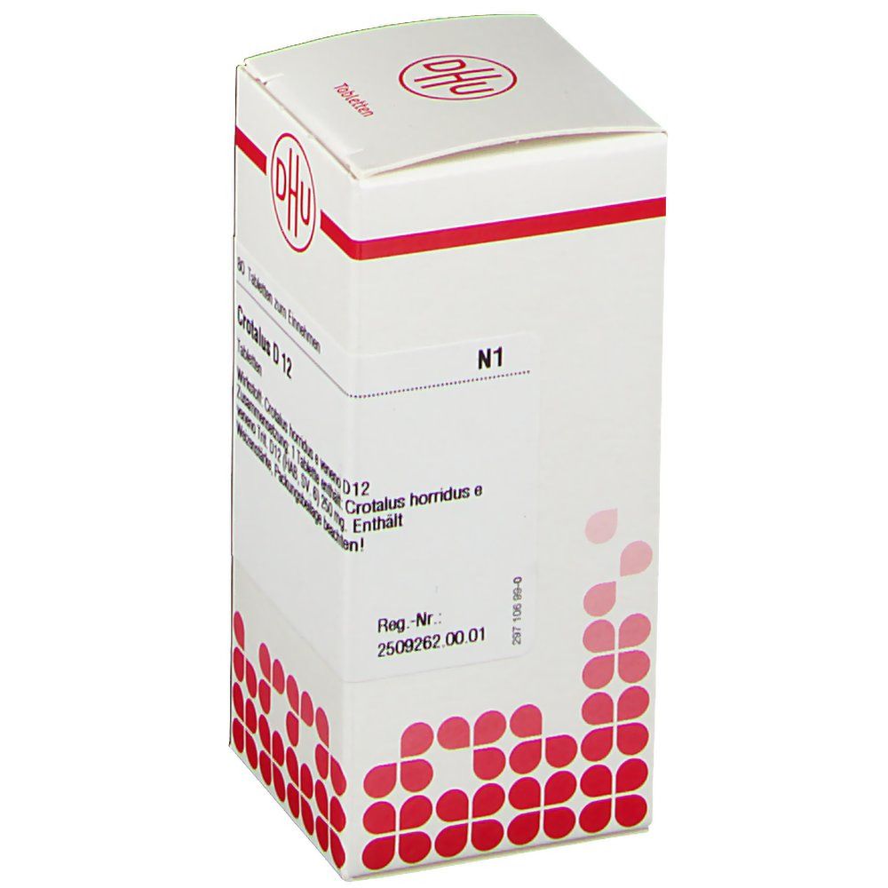 Crotalus D 12 Tabletten 80 St