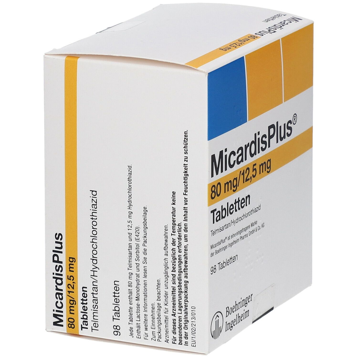 Micardisplus 80 mg/12,5 mg Tabletten 98 St