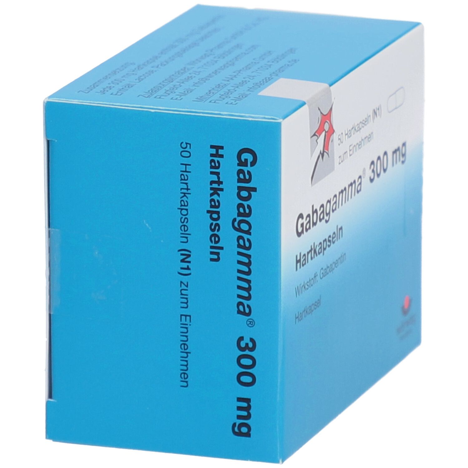 Gabagamma 300 mg Hartkapseln 50 St