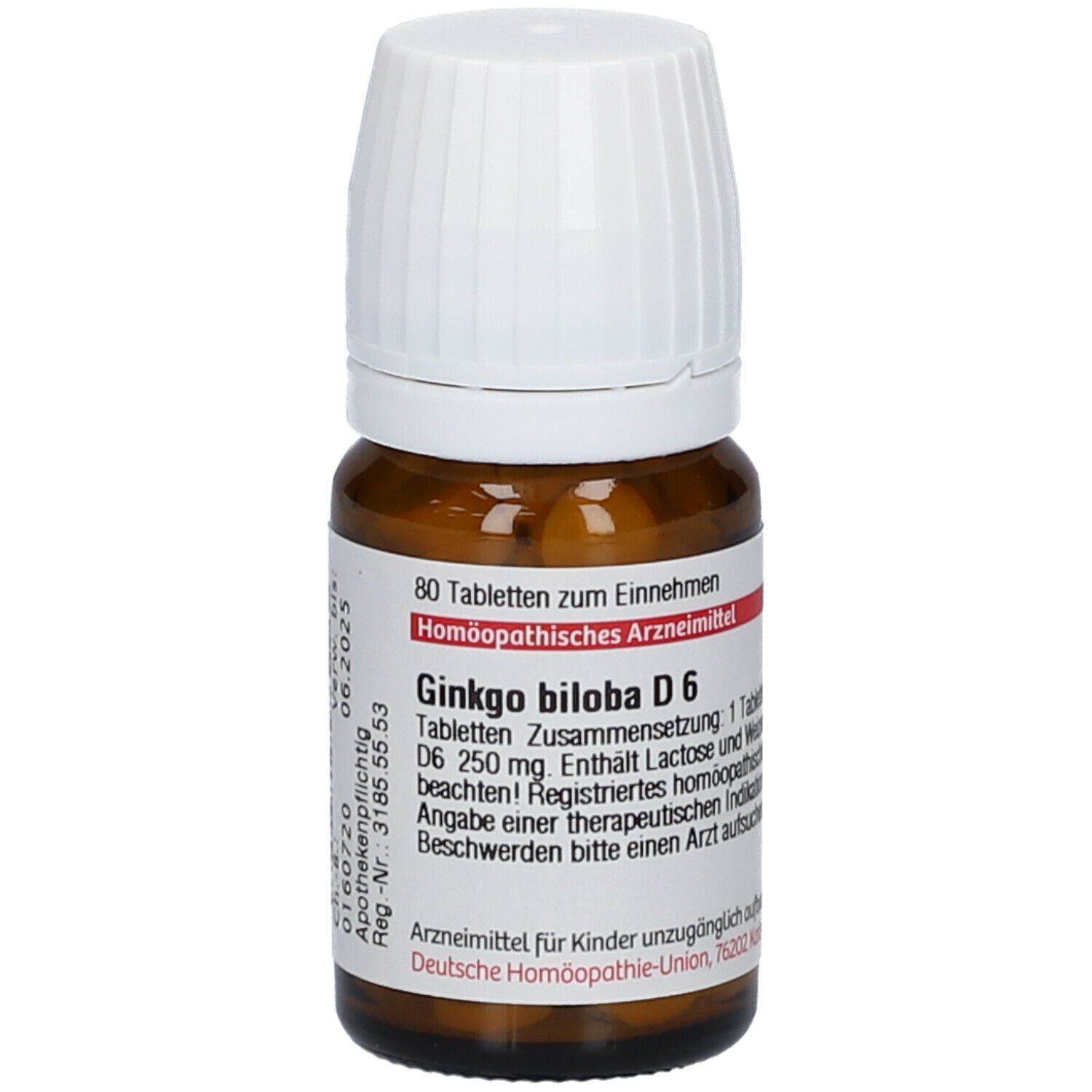 Ginkgo Biloba D 6 Tabletten 80 St