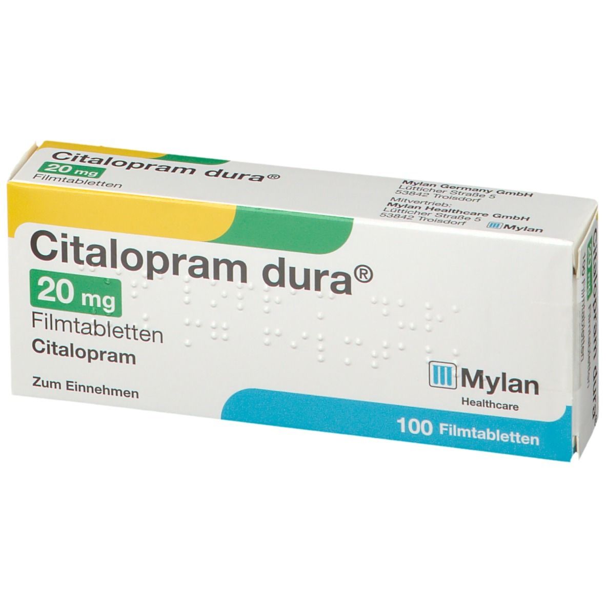 Citalopram dura® 20 mg