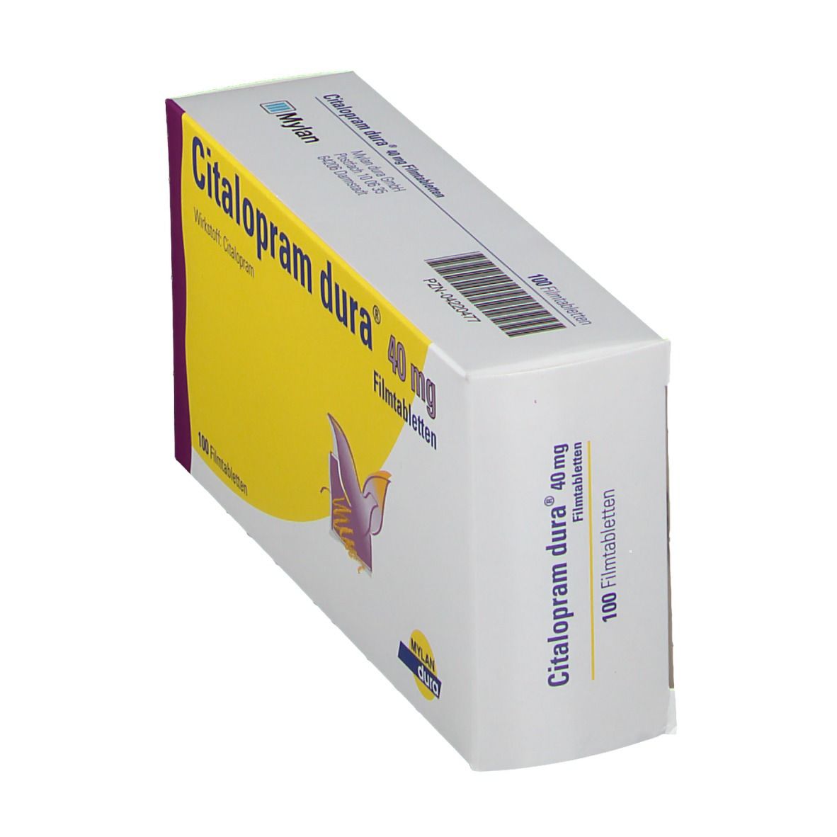 Citalopram Amarox 40 mg Filmtabletten 100 St