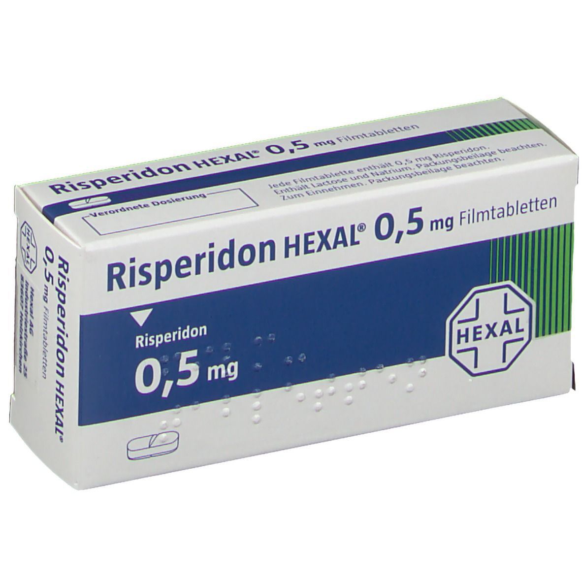 Risperidon Hexal 1 mg Filmtabletten 20 St