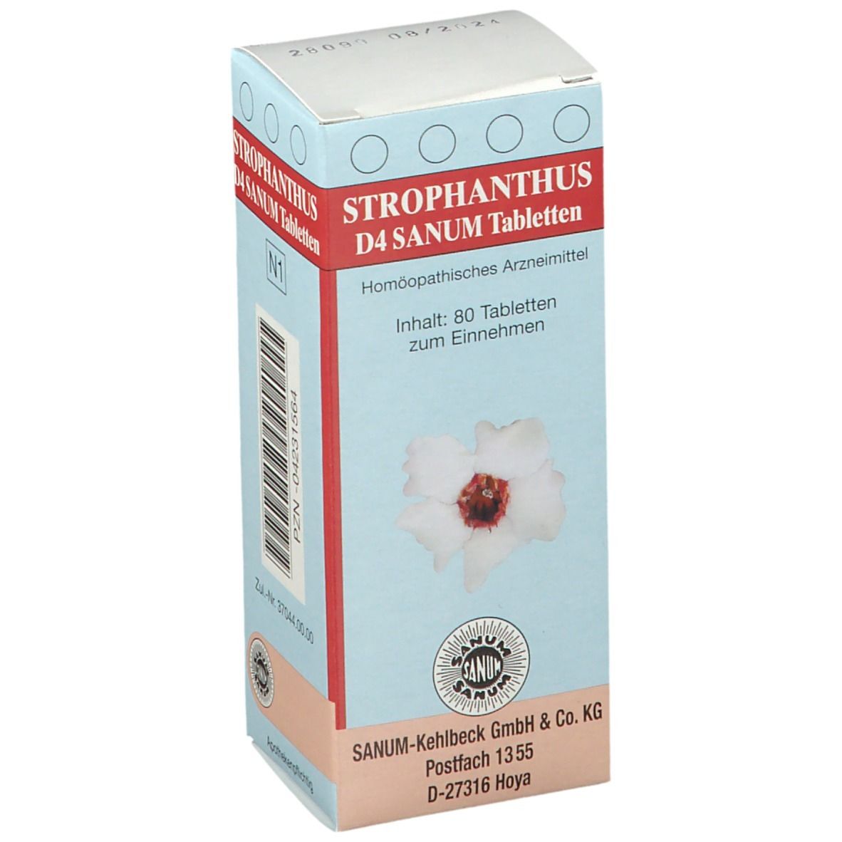 Strophanthus D4 Sanum Tabletten