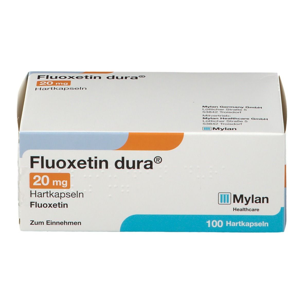 Fluoxetin dura® 20 mg