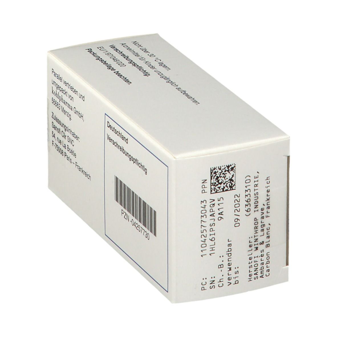 Aprovel 75 mg