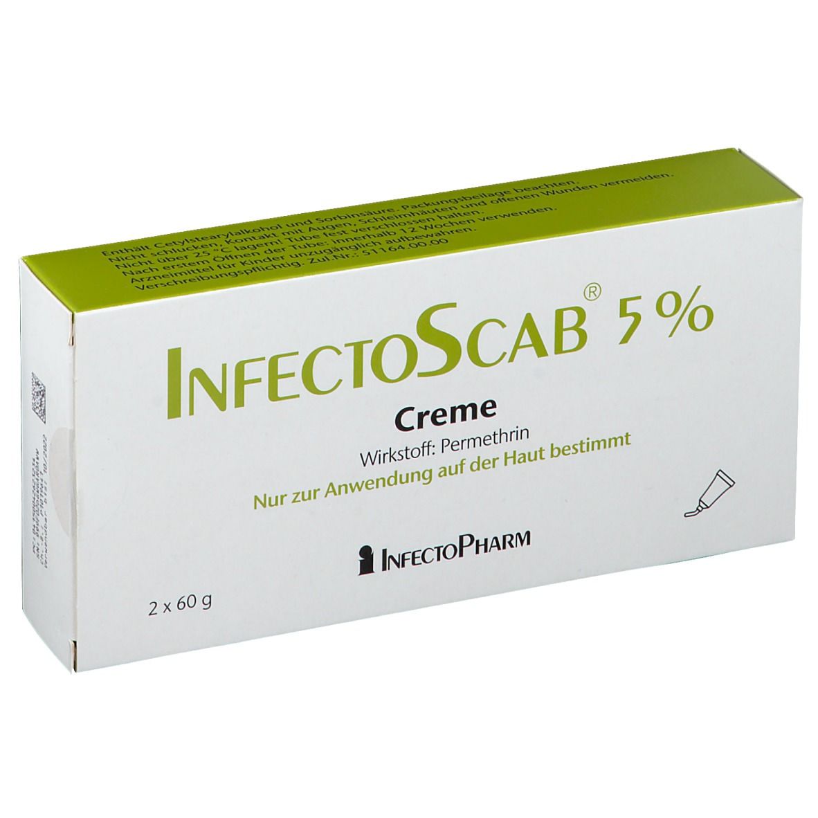 InfectoScab® 5 % 2x60 g mit dem E-Rezept kaufen - SHOP APOTHEKE