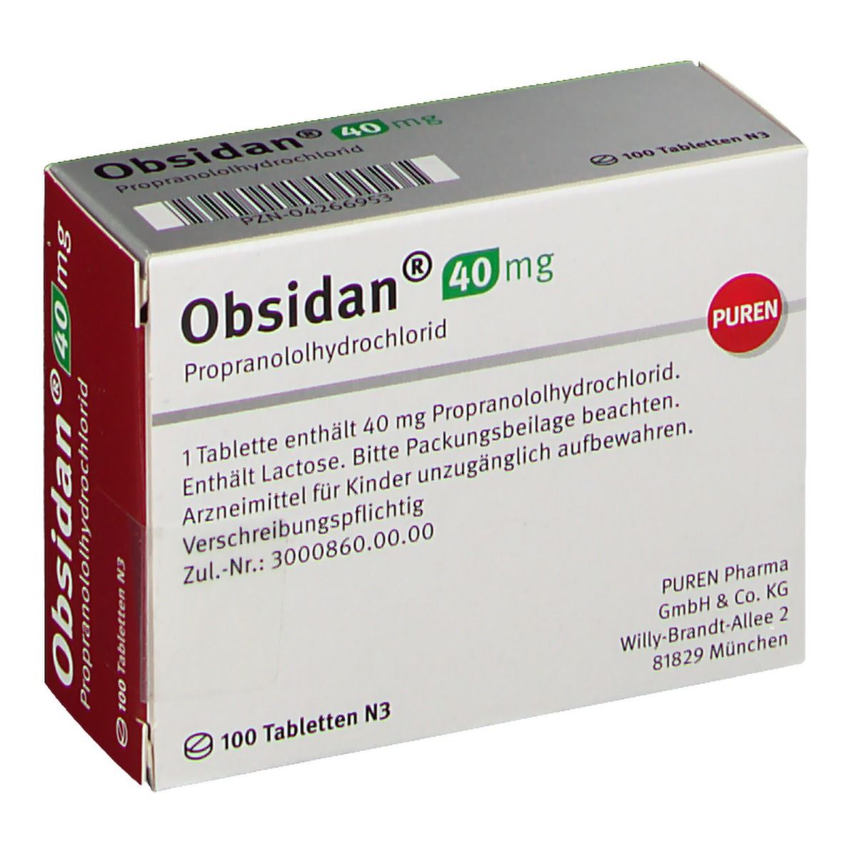 Obsidan® 40 mg