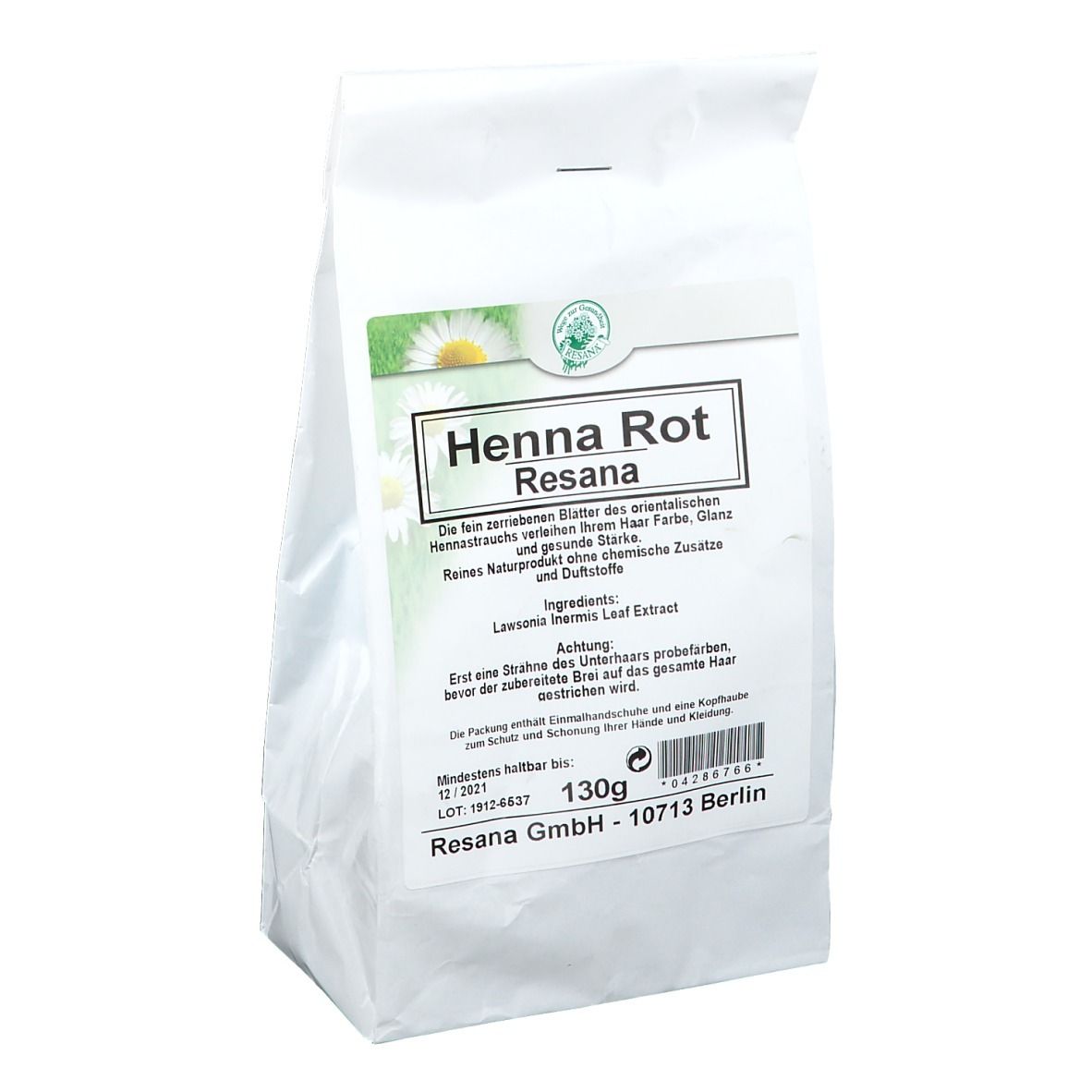 Henna rot Resana Pulver 130 g