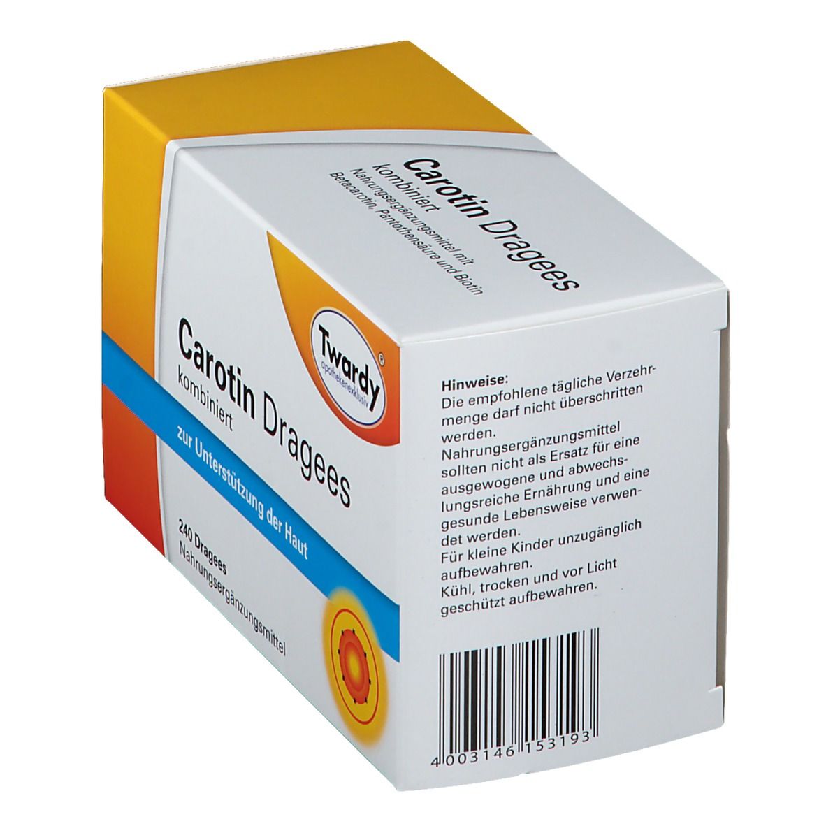 Twardy® Carotin Dragees