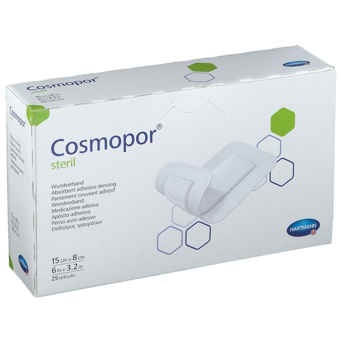 Cosmopor® steril 8 x 15 cm 25 St - SHOP APOTHEKE
