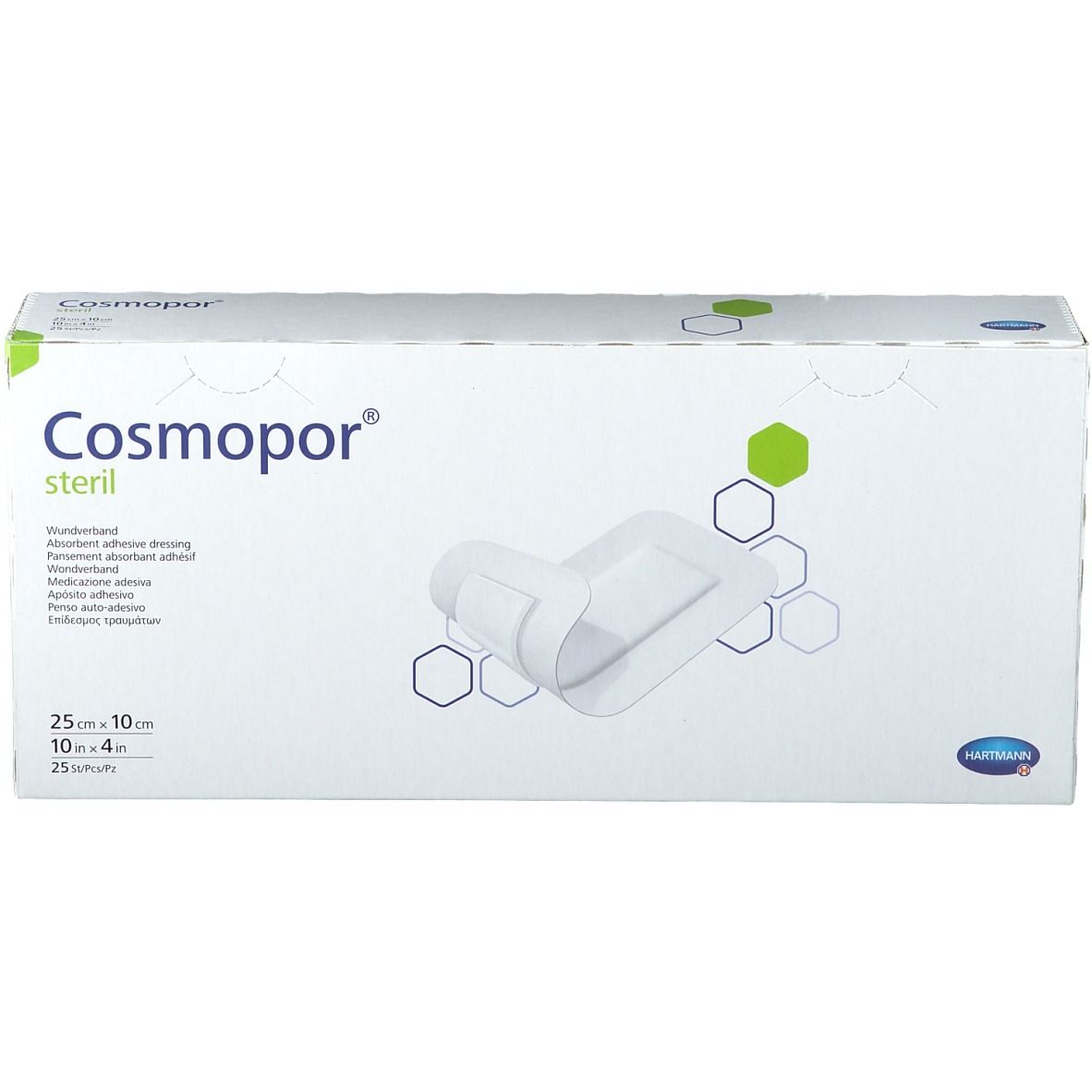 Cosmopor® steril 10 x 25 cm 25 St - SHOP APOTHEKE