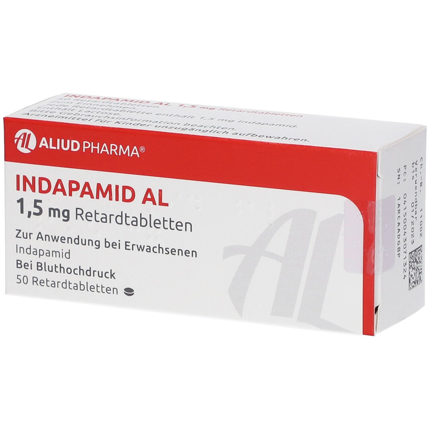 Indapamid AL 1,5 mg