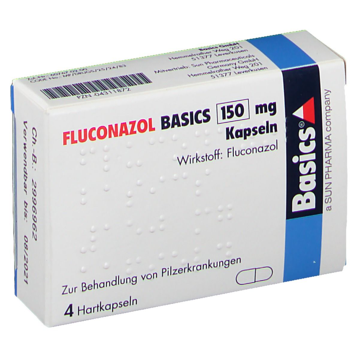 FLUCONAZOL BASICS 150 mg
