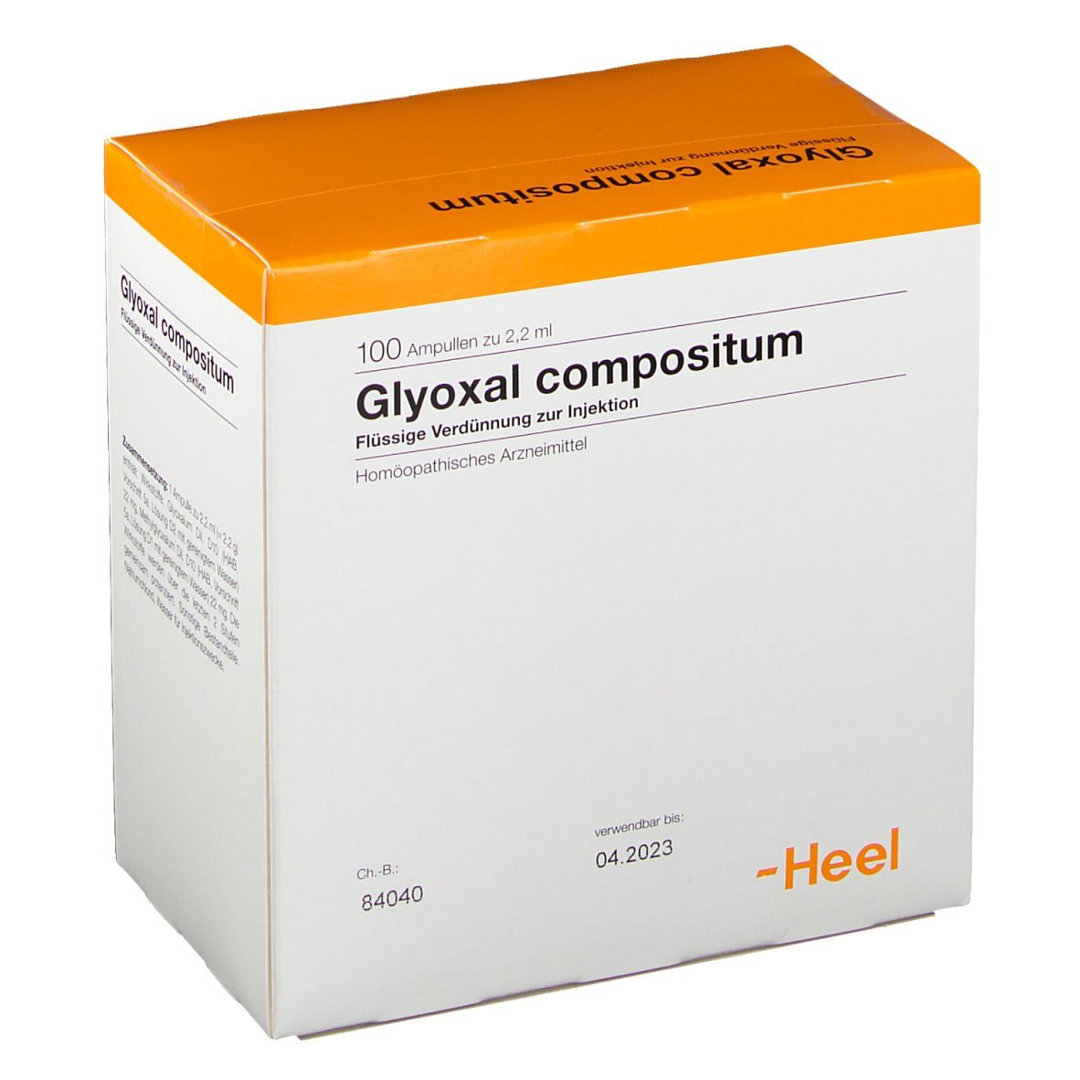 Glyoxal compositum Ampullen
