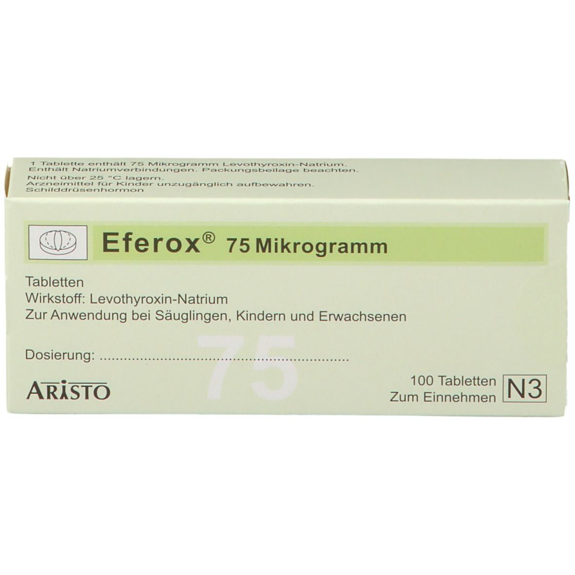 Eferox® 75 µg