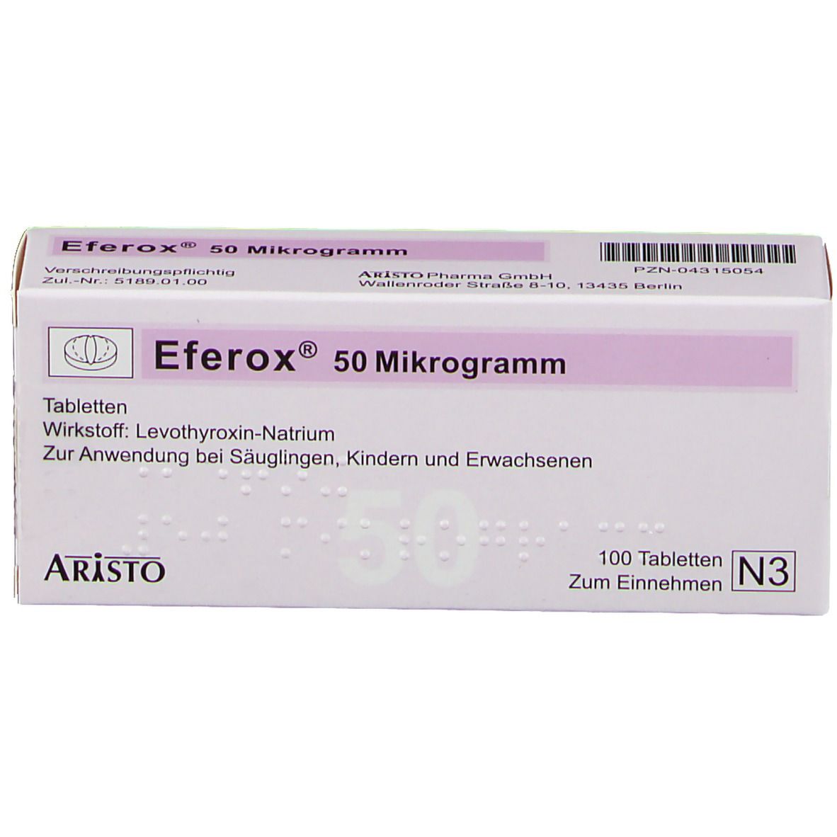 Eferox® 50 µg