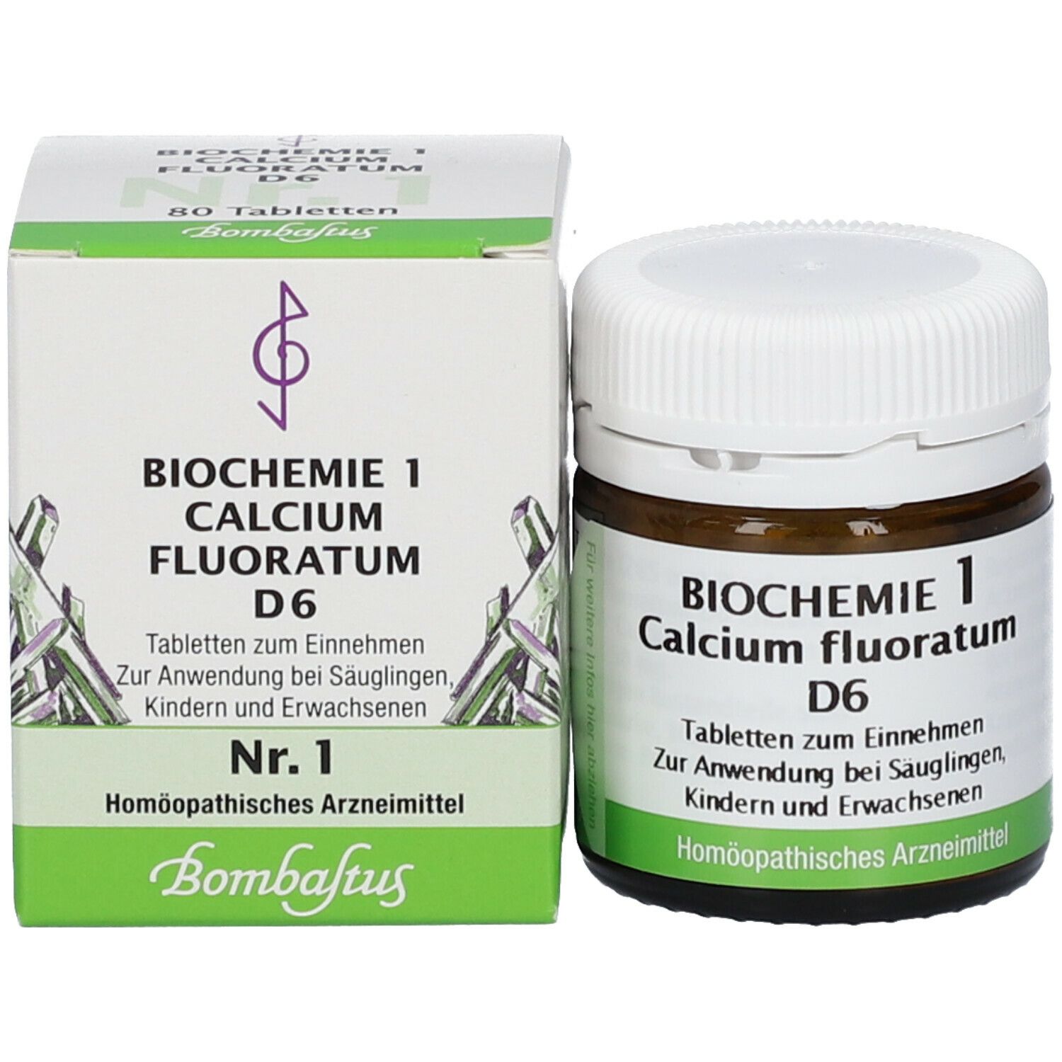 Bombastus Biochemie 1 Calcium fluoratum D 6 Tabletten