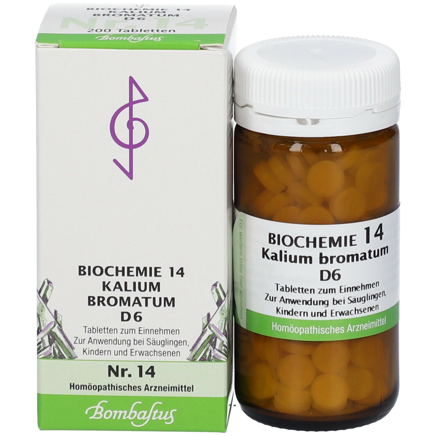 BIOCHEMIE 14 Kalium bromatum D 6