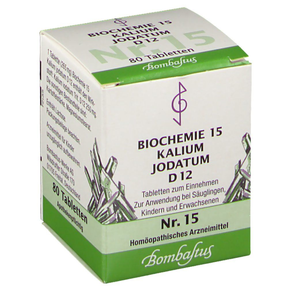 Biochemie 15 Kalium jodatum D12