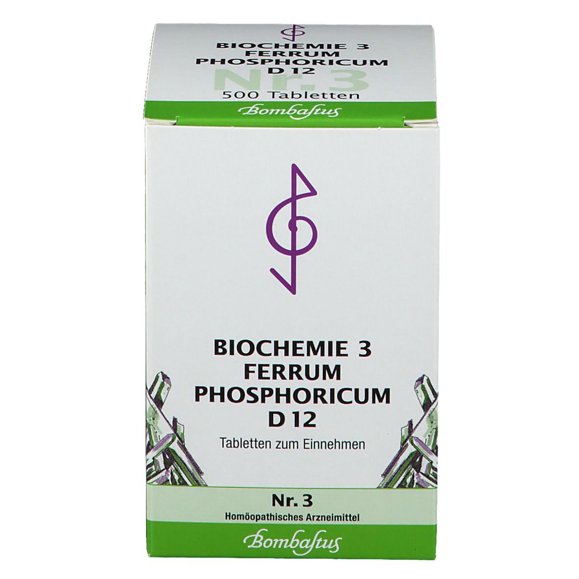 Bombastus Biochemie 3 Ferrum phosphoricum D 12 Tabletten