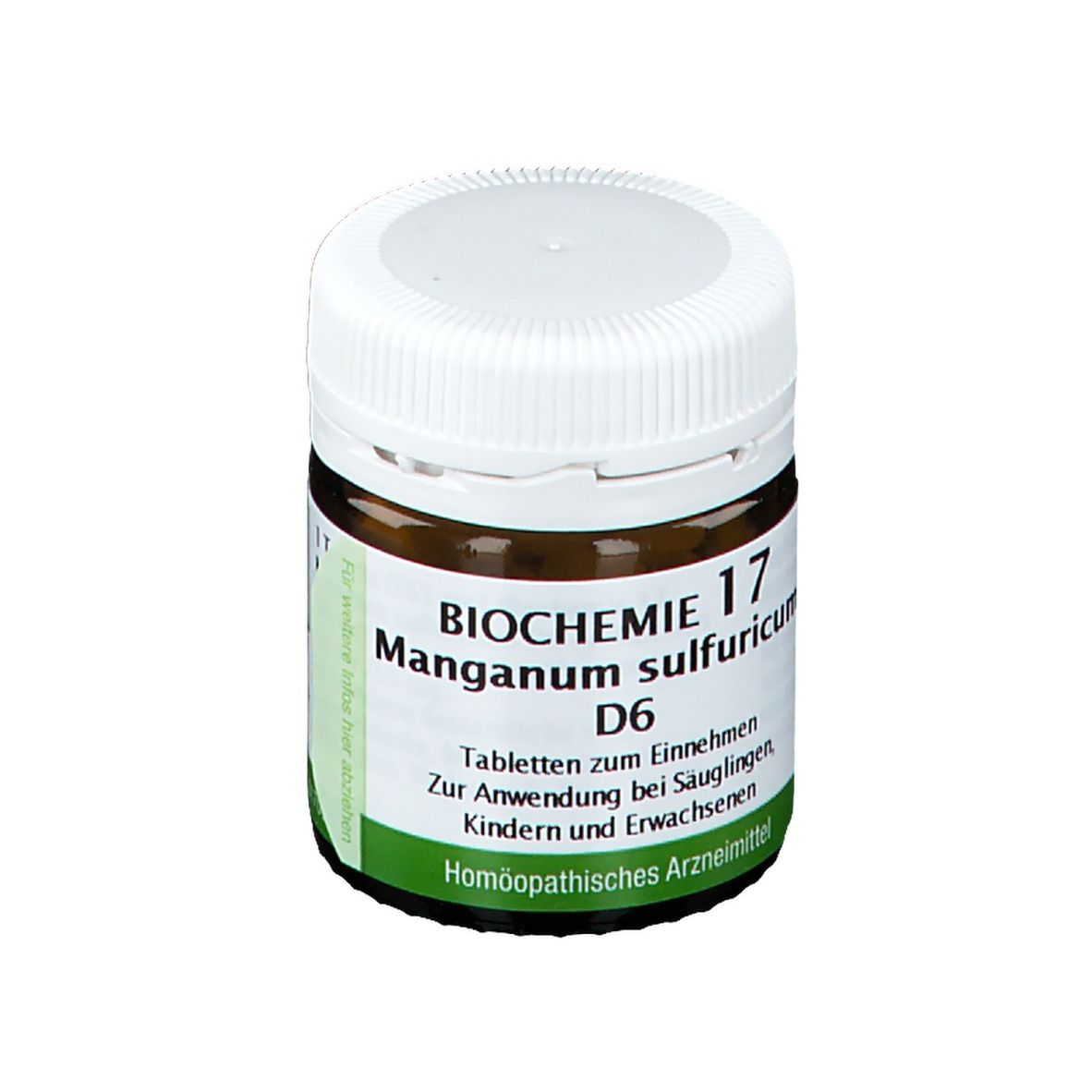 BIOCHEMIE 17 Manganum Sulfuricum D6