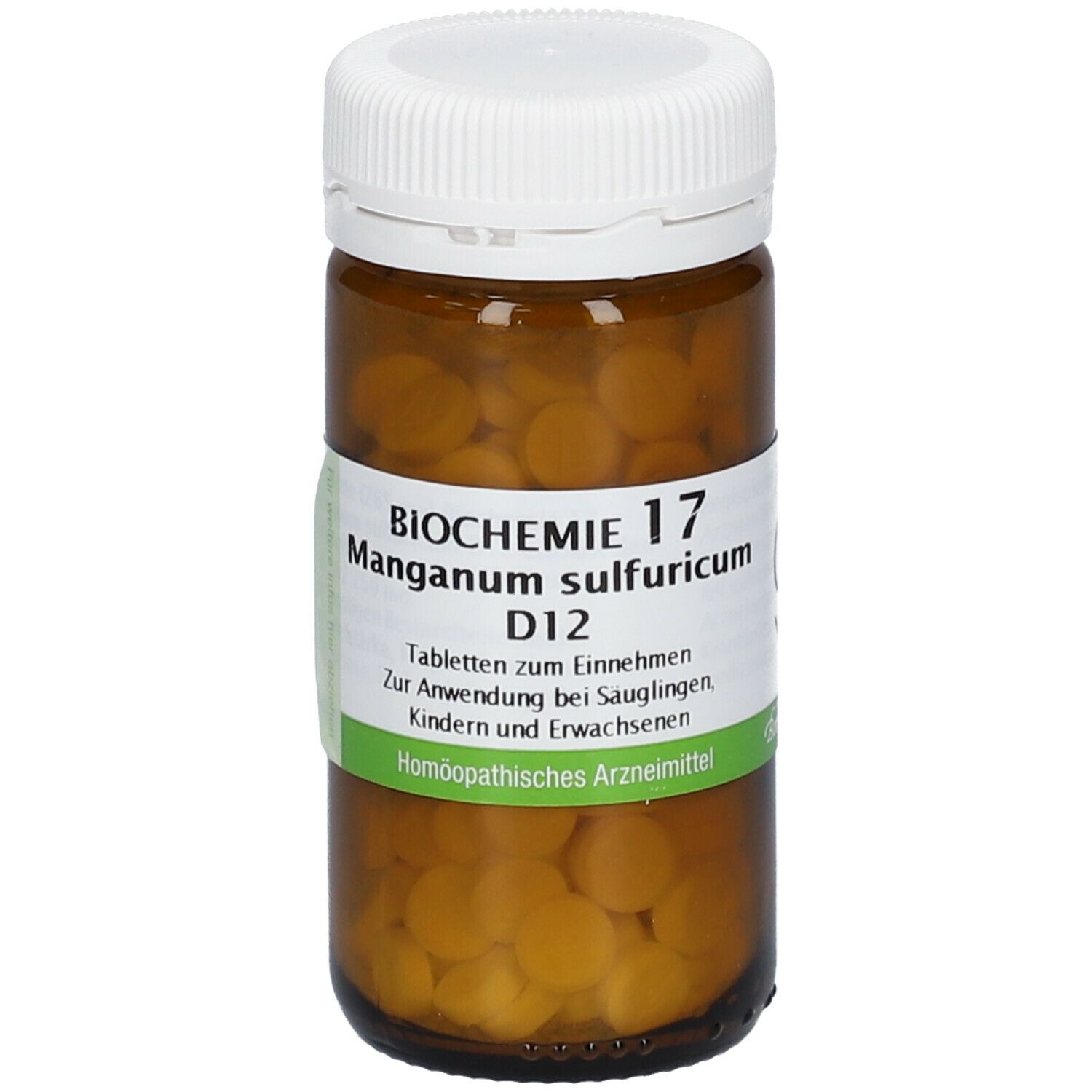 BIOCHEMIE 17 Manganum sulfuricum D 12