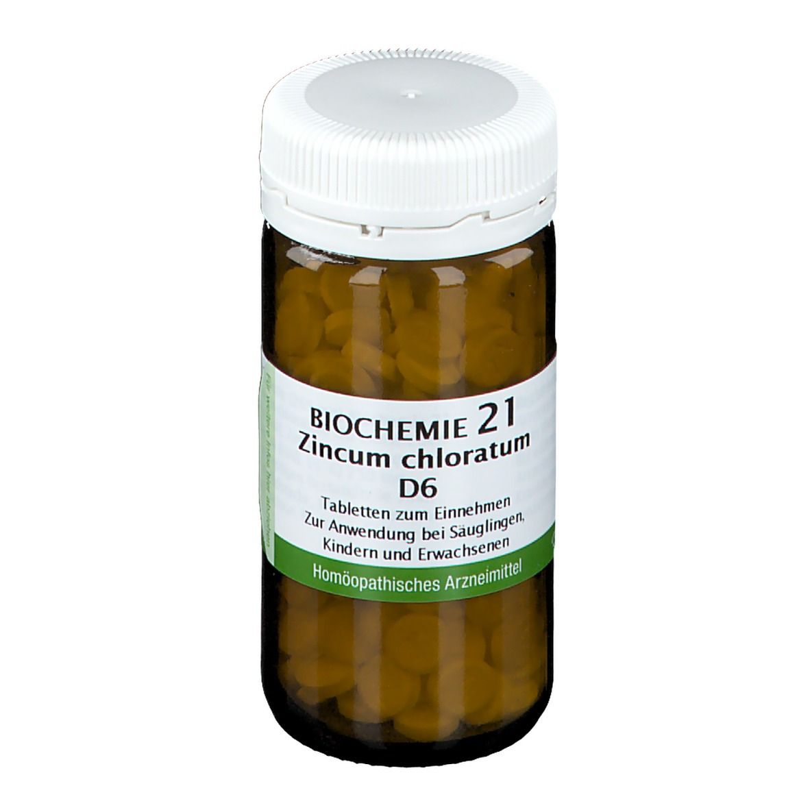 BIOCHEMIE 21 Zincum Chloratum D6