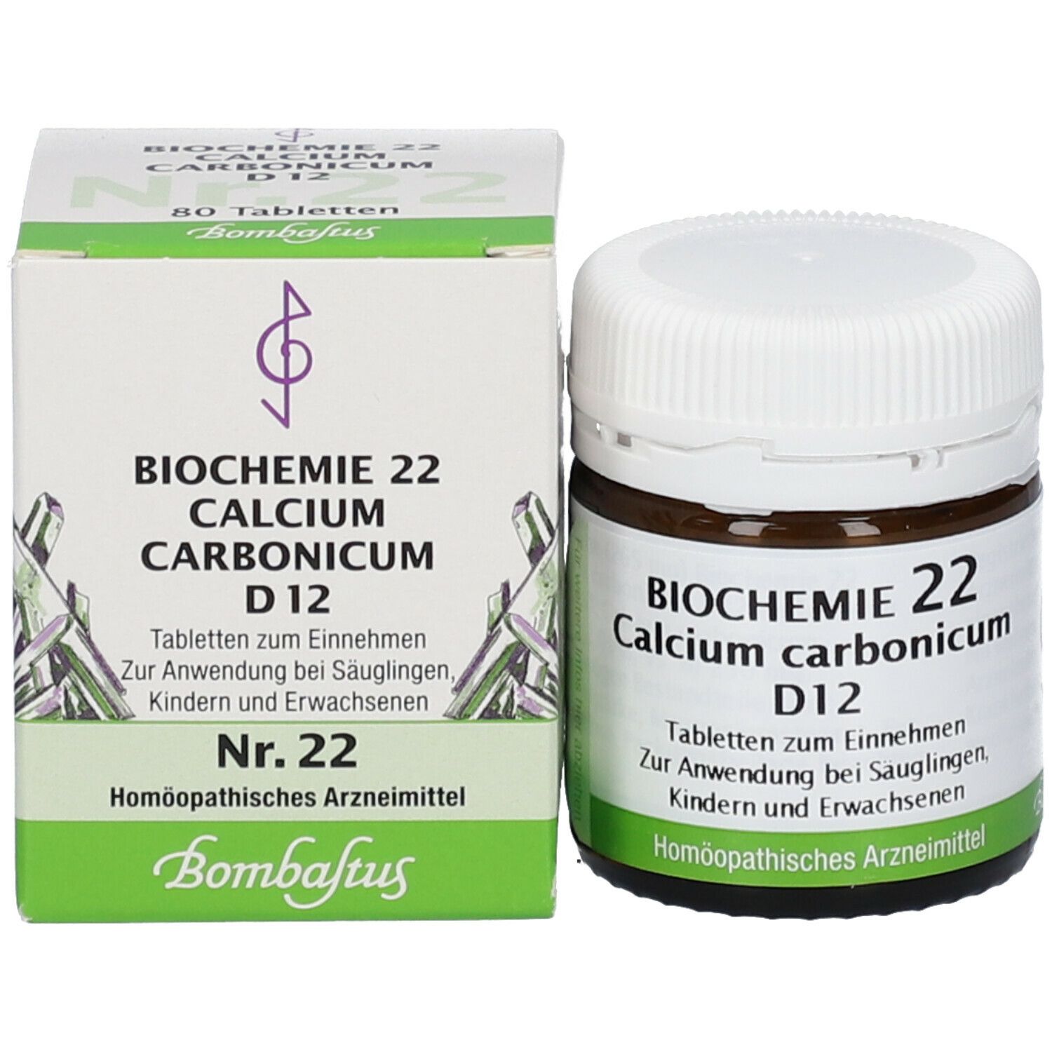 Bombastus Biochemie 22 Calcium carbonicum D 12 Tabletten