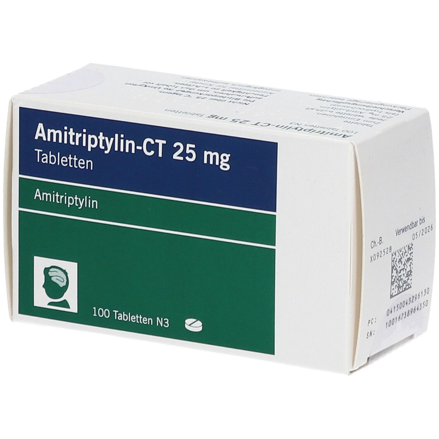 Amitriptylin - Ct 25Mgl