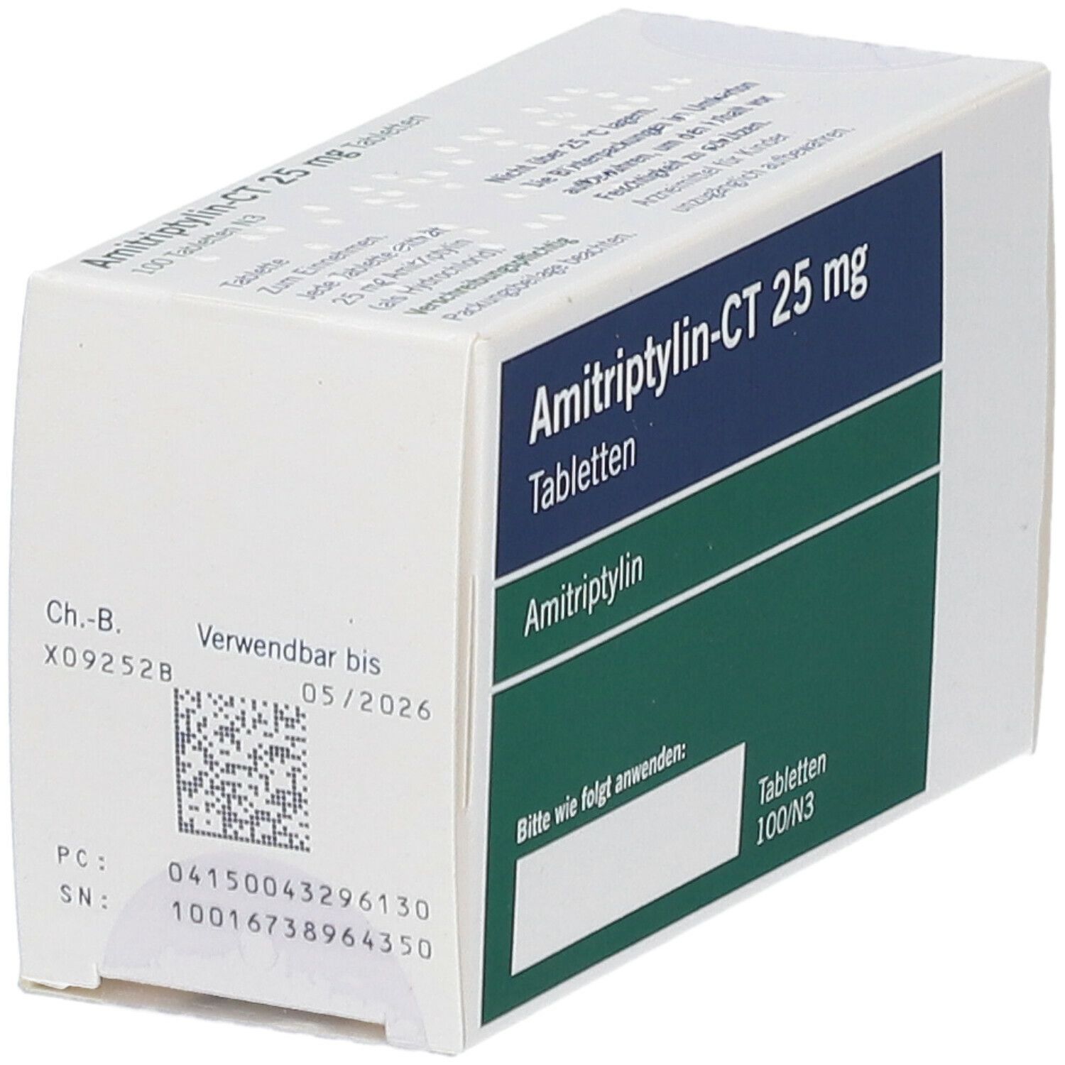 Amitriptylin - Ct 25Mgl