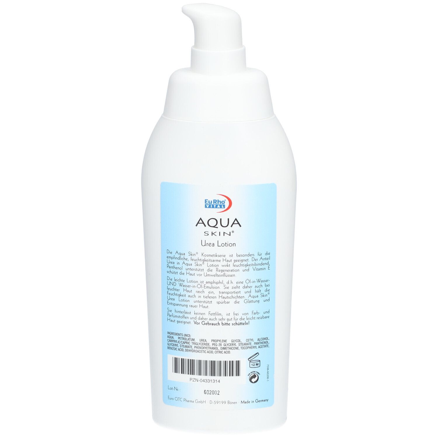 Aqua Skin Urea Lotio Spender