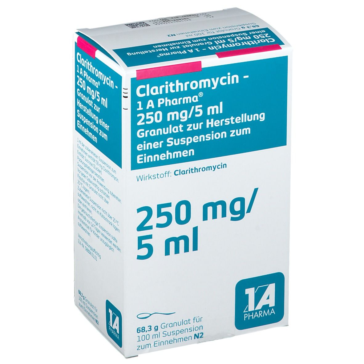Clarithromycin 1A250Mg/5Ml