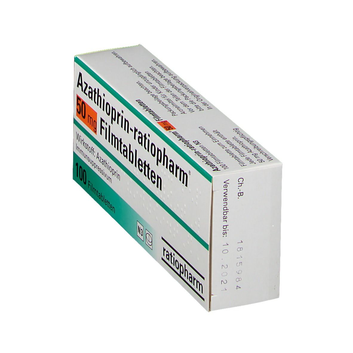 Azathioprin-ratiopharm® 50 mg