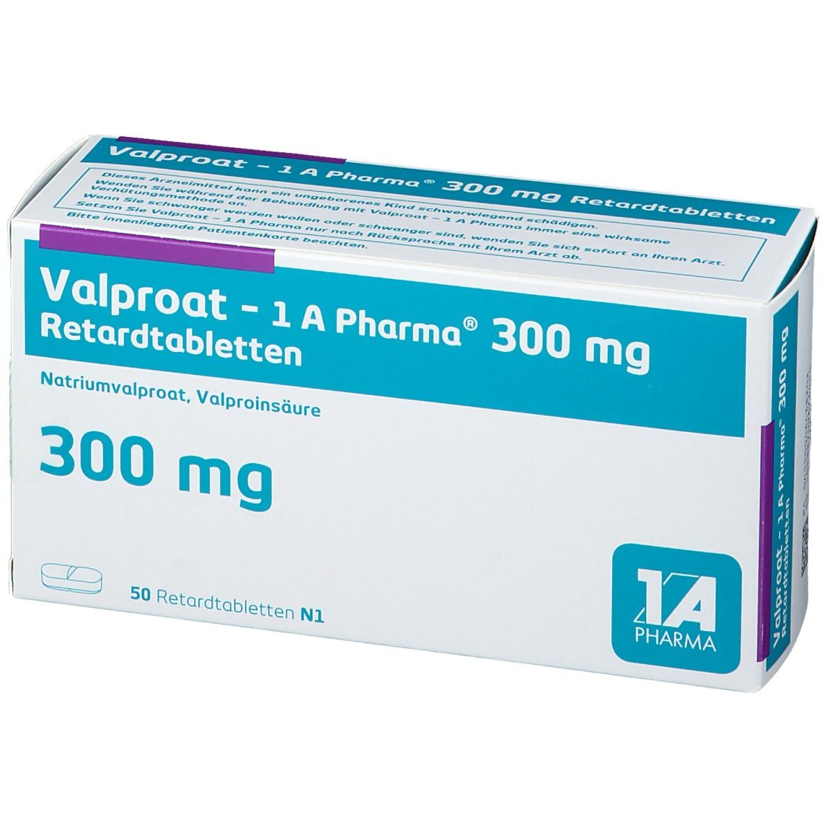 Valproat - 1 A Pharma® 300 mg