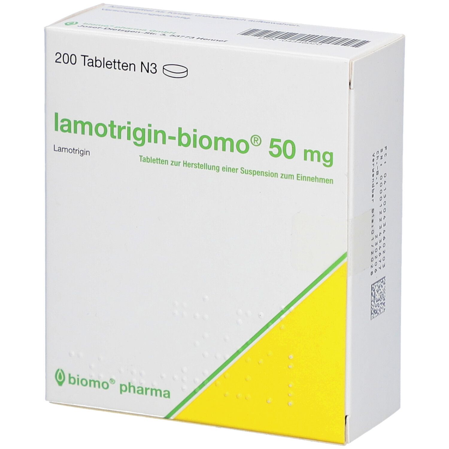 lamotrigin-biomo® 50 mg
