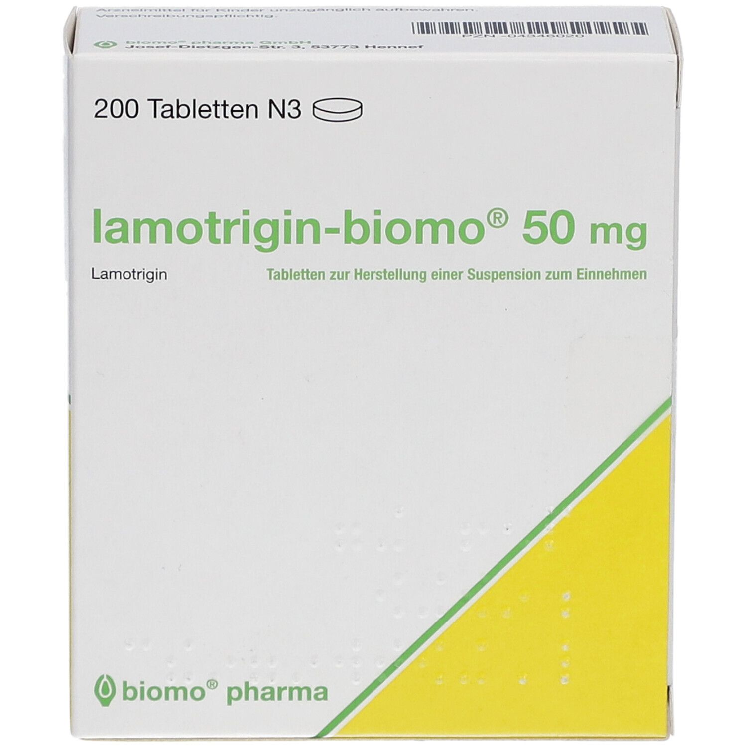 lamotrigin-biomo® 50 mg