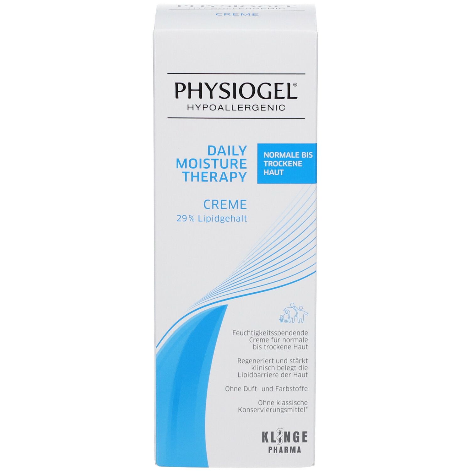PHYSIOGEL® Daily Moisture Therapy Creme 150ml  - normale bis trockene Haut