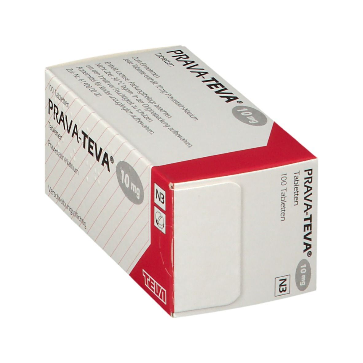 PRAVA-TEVA® 10 mg