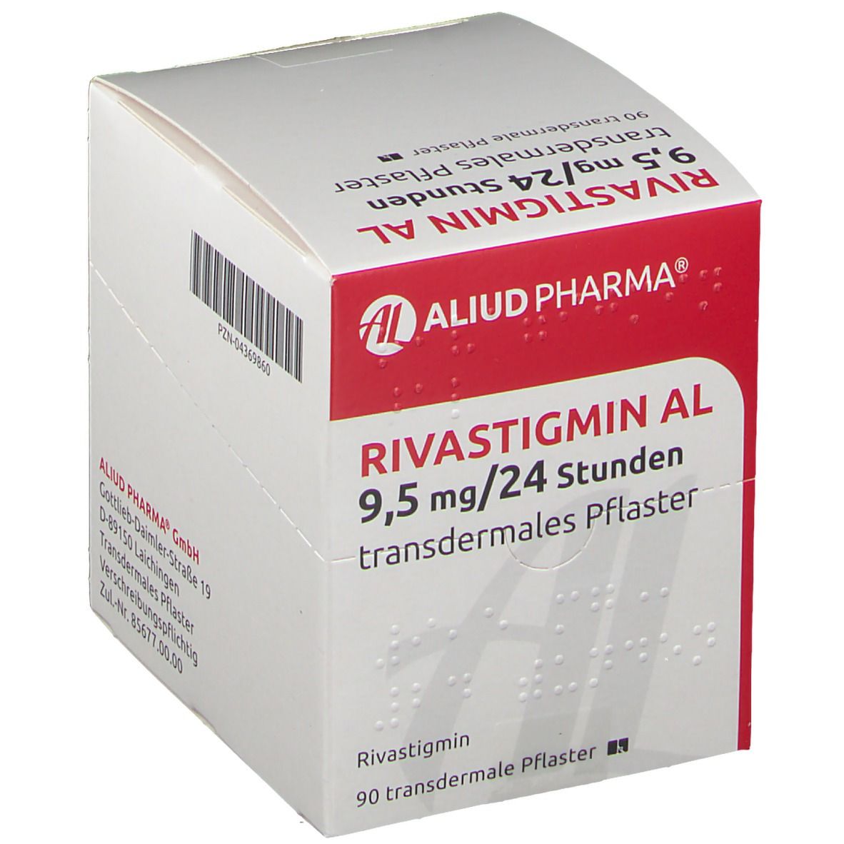 Rivastigmin AL 9,5 mg/24 Stunden